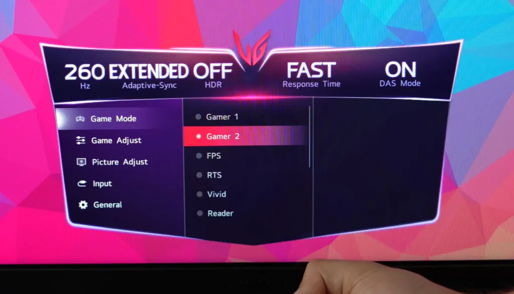 LG UltraGear 32GQ850-B : Test du moniteur IPS 1440p 260Hz 1ms FreeSync 20 LG UltraGear 32GQ850-B