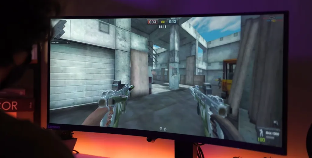 Lenovo G34W-10 : Test du moniteur UltraWide 144Hz 18 Lenovo G34W-10