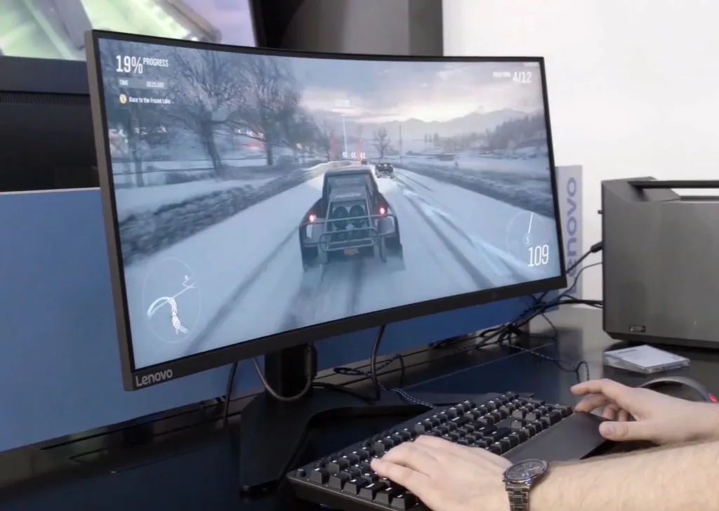 Lenovo G34W-10 : Test du moniteur UltraWide 144Hz 22 Lenovo G34W-10