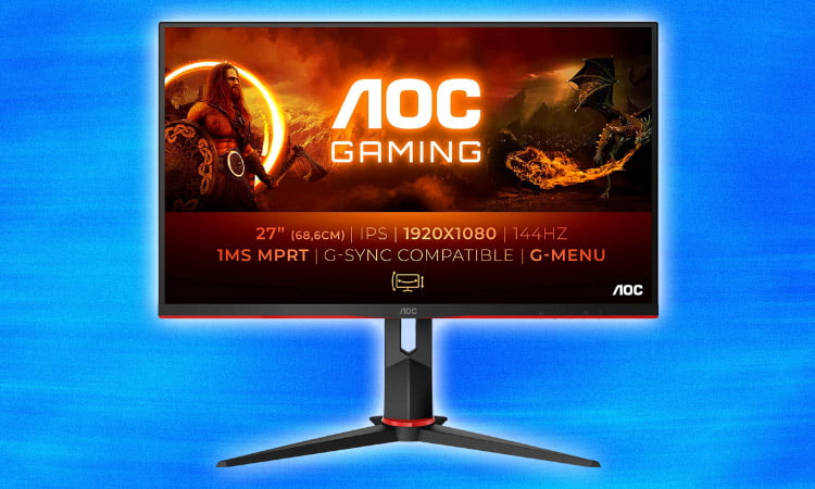 KOORUI Écran PC Gaming 22 Pouces Full HD 75 Hz 1080p , Sans Cadre,  HDMI,Inclinaison, Soin des Yeux, Montage Mural VESA